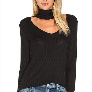 LNA Cut Out Turtle Neck